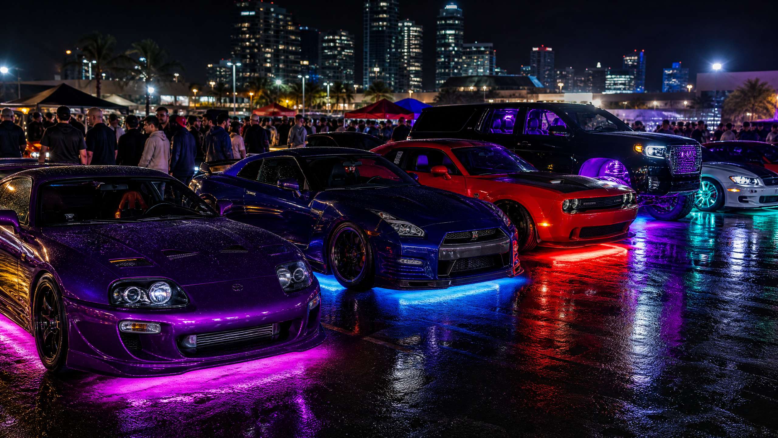 人兽短视频精选-kTok短视频精选：改装车聚会现